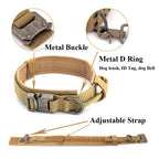 PawRoam Tactical Dog Harness & Leash Set — No-Pull Training Vest for Medium & Large Dogs