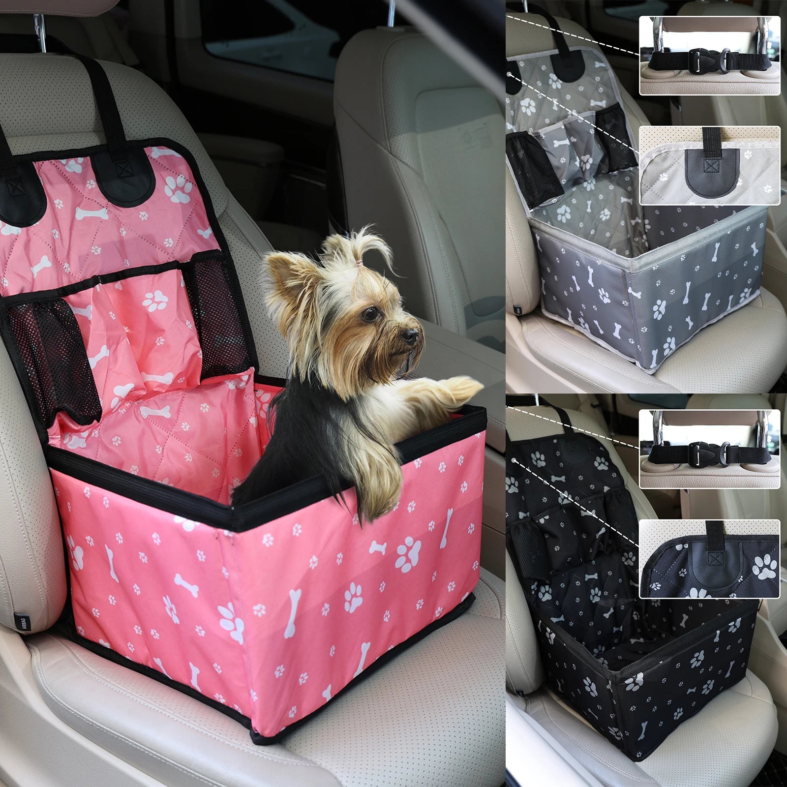 Dog Car Seat for Small & Medium Dogs | PawRoam