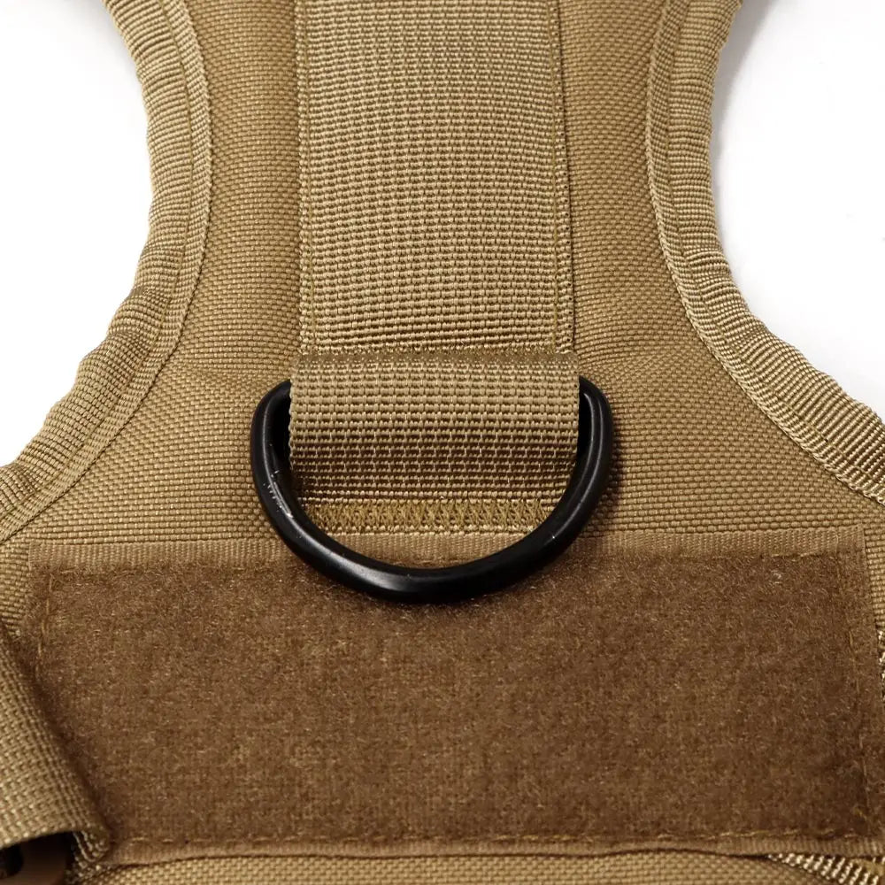 PawRoam Tactical Dog Harness & Leash Set — No-Pull Training Vest for Medium & Large Dogs