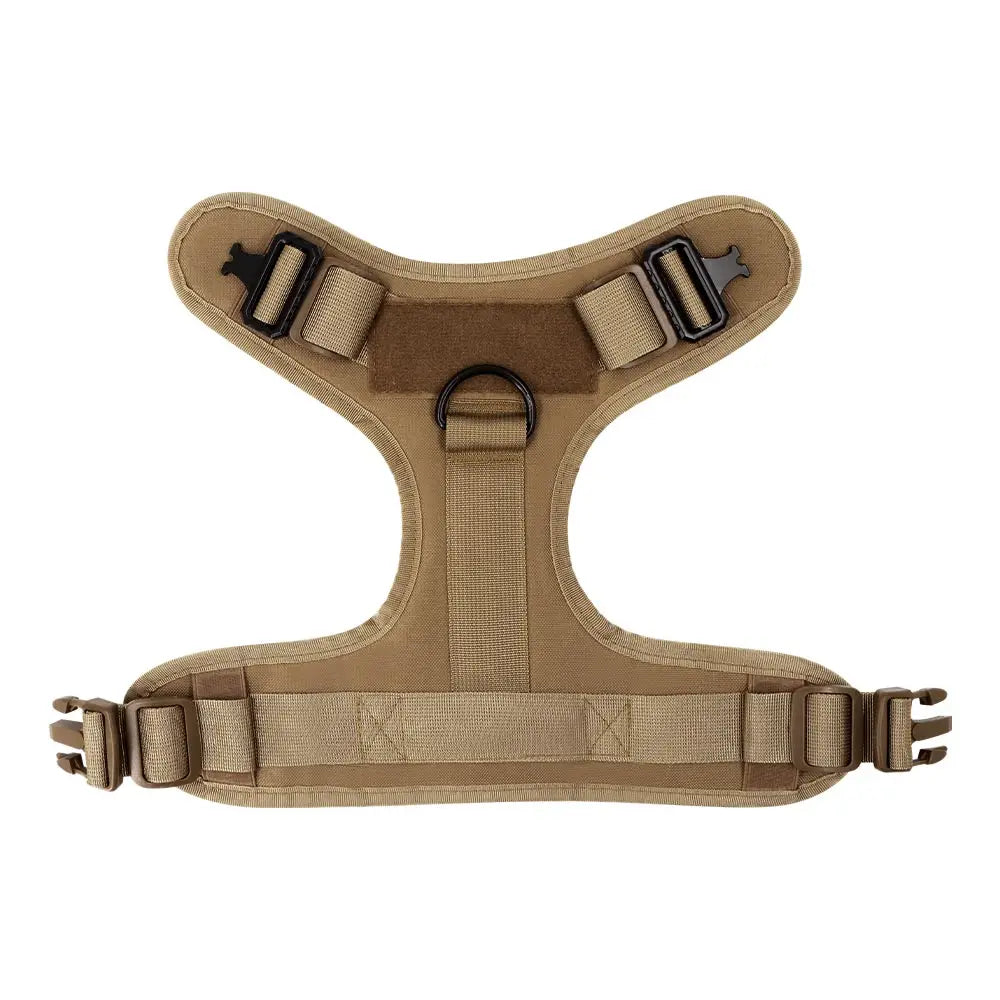 PawRoam Tactical Dog Harness & Leash Set — No-Pull Training Vest for Medium & Large Dogs