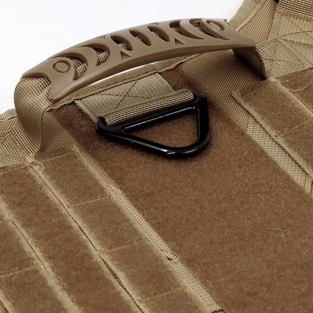 PawRoam Tactical Dog Harness & Leash Set — No-Pull Training Vest for Medium & Large Dogs